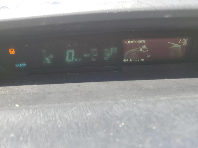 JTDKN3DU2C1542434 - 2012 TOYOTA PRIUS WHITE photo 9