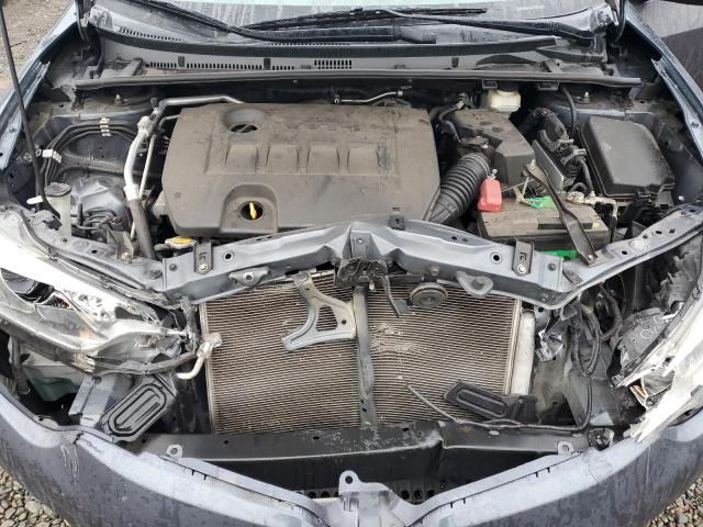 2T1BURHE8FC281559 - 2015 TOYOTA COROLLA L GRAY photo 11
