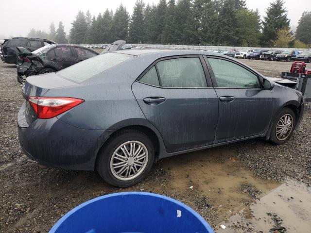2T1BURHE8FC281559 - 2015 TOYOTA COROLLA L GRAY photo 3