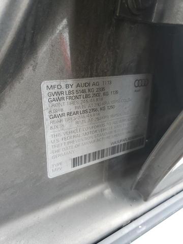 WA1UFAFLXEA085660 - 2014 AUDI A4 ALLROAD PREMIUM PLUS SILVER photo 12