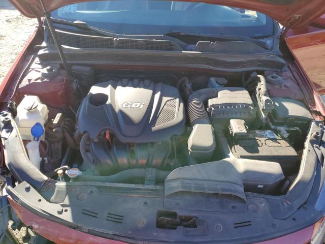 KNAGN4A79B5098161 - 2011 KIA OPTIMA EX RED photo 11