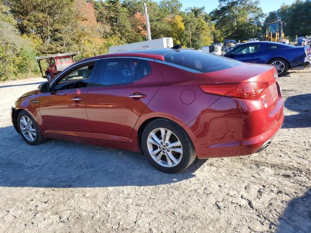 KNAGN4A79B5098161 - 2011 KIA OPTIMA EX RED photo 2