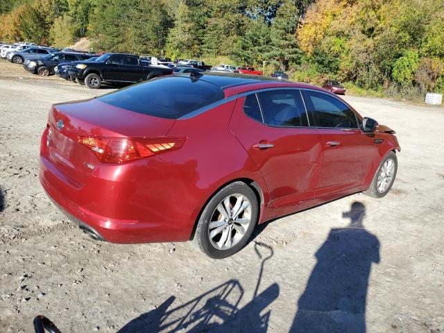 KNAGN4A79B5098161 - 2011 KIA OPTIMA EX RED photo 3