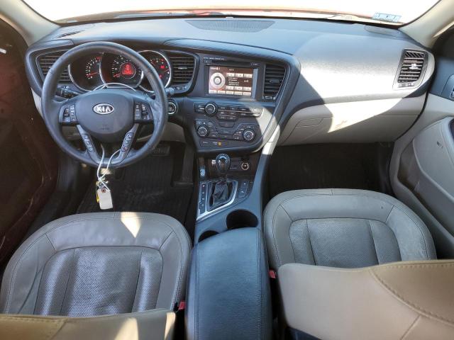 KNAGN4A79B5098161 - 2011 KIA OPTIMA EX RED photo 8