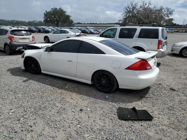 1HGCM72687A020224 - 2007 HONDA ACCORD EX Ақ фото 2