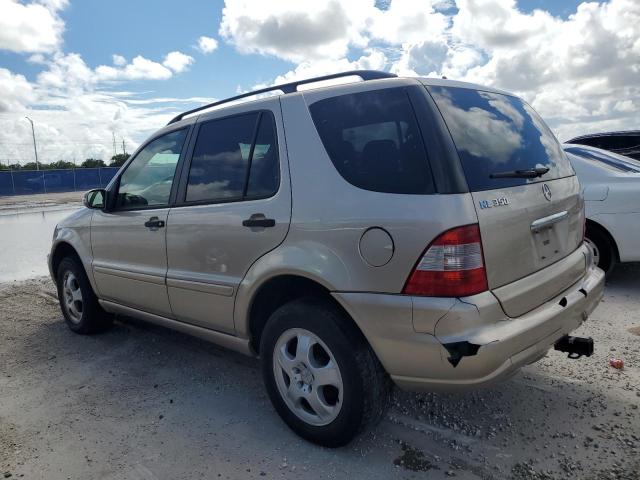 4JGAB57E45A556547 - 2005 MERCEDES-BENZ ML 350 BEIGE photo 2