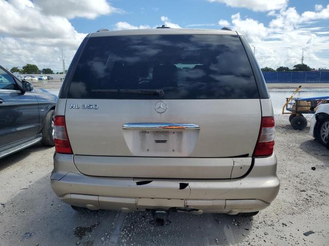 4JGAB57E45A556547 - 2005 MERCEDES-BENZ ML 350 BEIGE photo 6