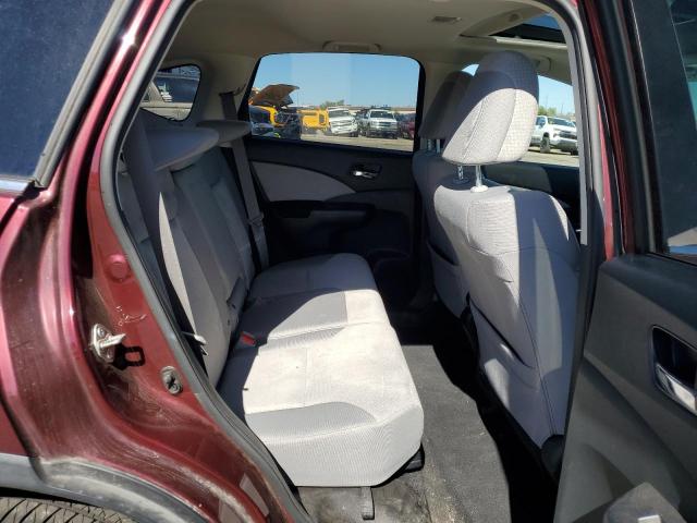 5J6RM4H55GL140485 - 2016 HONDA CR-V EX Tünd qırmızı foto 10