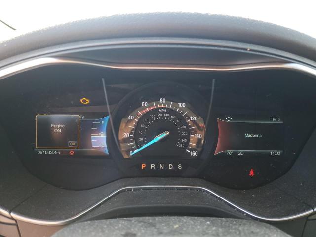 3FA6P0D91FR122279 - 2015 FORD FUSION TITANIUM 红色 照片 9