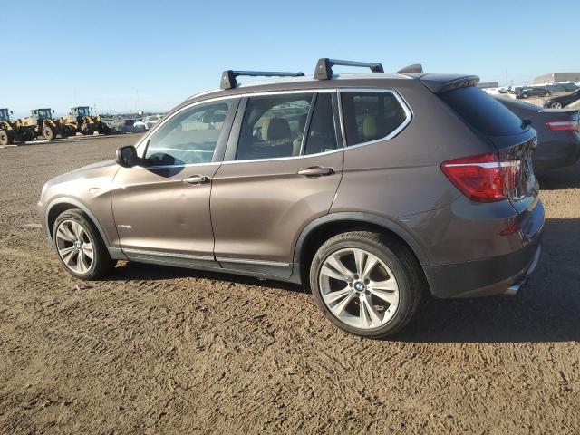 5UXWX7C52CL736249 - 2012 BMW X3 XDRIVE35I BROWN photo 2