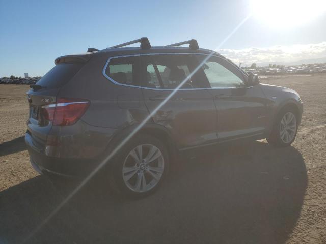 5UXWX7C52CL736249 - 2012 BMW X3 XDRIVE35I BROWN photo 3