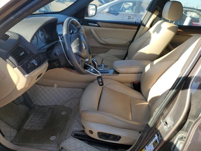 5UXWX7C52CL736249 - 2012 BMW X3 XDRIVE35I BROWN photo 7