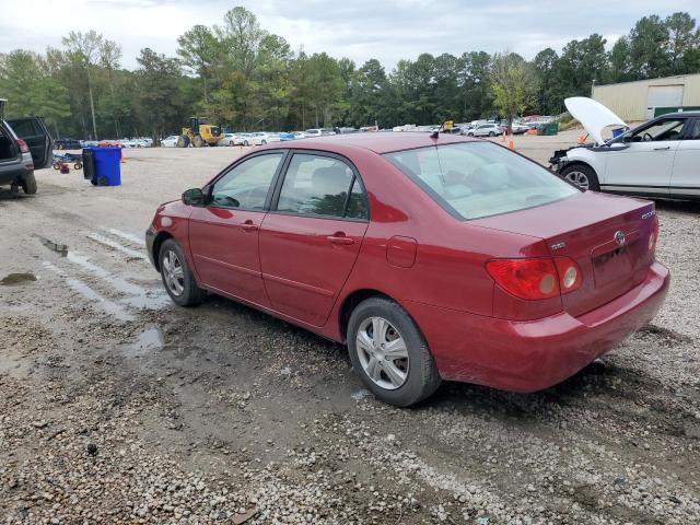 1NXBR32E38Z047578 - 2008 TOYOTA COROLLA CE ბურგუნდია ფოტო 2