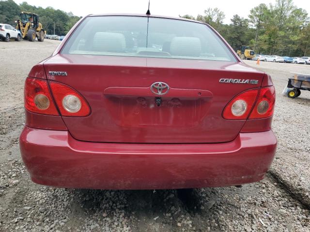 1NXBR32E38Z047578 - 2008 TOYOTA COROLLA CE ბურგუნდია ფოტო 6