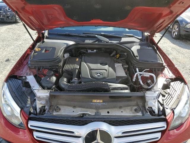 WDC0G4KB4HV004479 - 2017 MERCEDES-BENZ GLC 300 4MATIC RED photo 12