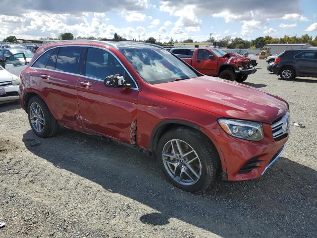 WDC0G4KB4HV004479 - 2017 MERCEDES-BENZ GLC 300 4MATIC RED photo 4