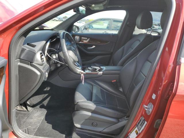 WDC0G4KB4HV004479 - 2017 MERCEDES-BENZ GLC 300 4MATIC RED photo 7