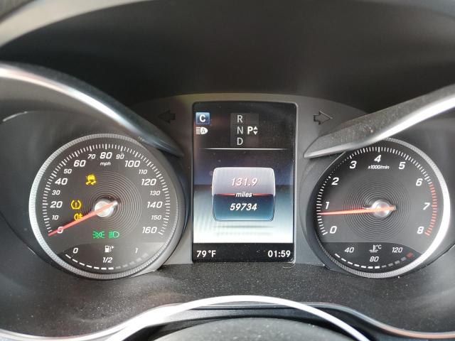 WDC0G4KB4HV004479 - 2017 MERCEDES-BENZ GLC 300 4MATIC RED photo 9