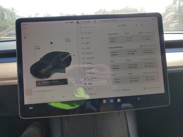 5YJYGDEE7MF201055 - 2021 TESLA MODEL Y BLACK photo 9