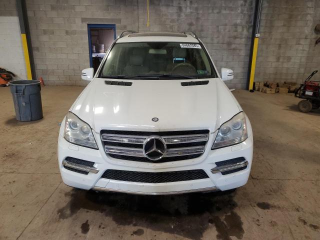 4JGBF7BE0CA762540 - 2012 MERCEDES-BENZ GL 450 4MATIC WHITE photo 5