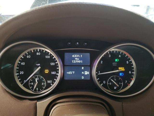 4JGBF7BE0CA762540 - 2012 MERCEDES-BENZ GL 450 4MATIC WHITE photo 9