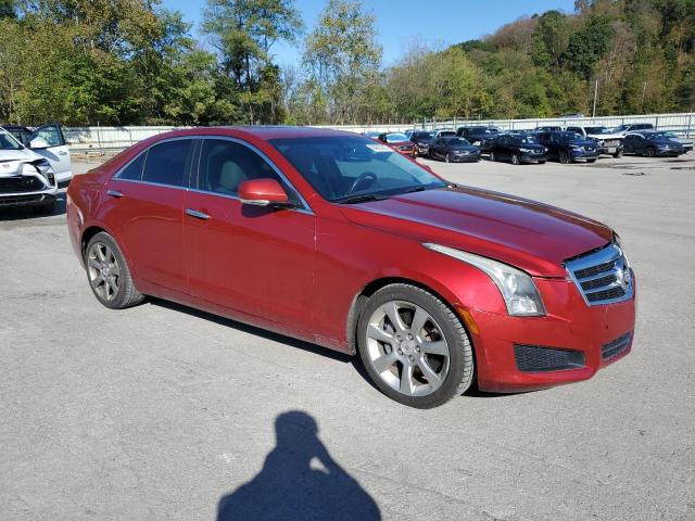 1G6AB5RX3E0155731 - 2014 CADILLAC ATS LUXURY წითელი ფოტო 4