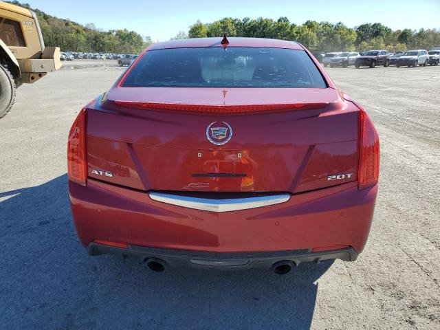 1G6AB5RX3E0155731 - 2014 CADILLAC ATS LUXURY წითელი ფოტო 6