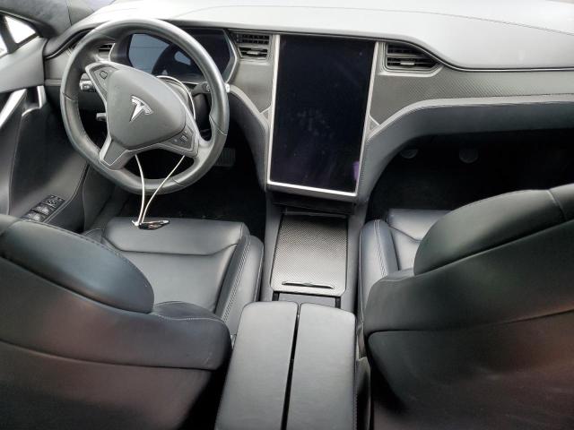 5YJSA1E25JF266588 - 2018 TESLA MODEL S GRAY photo 8