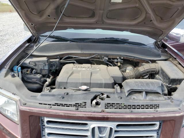 2HJYK16567H540766 - 2007 HONDA RIDGELINE RTL BURGUNDY photo 11