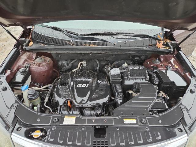 5XYKU4A60DG313296 - 2013 KIA SORENTO EX ბურგუნდია ფოტო 12