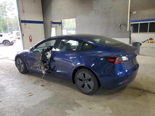 5YJ3E1EA0PF508213 - 2023 TESLA MODEL 3 Azul foto 2