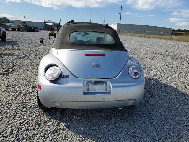 3VWCM31Y45M352149 - 2005 VOLKSWAGEN NEW BEETLE GLS ვერცხლისფერი ფოტო 6