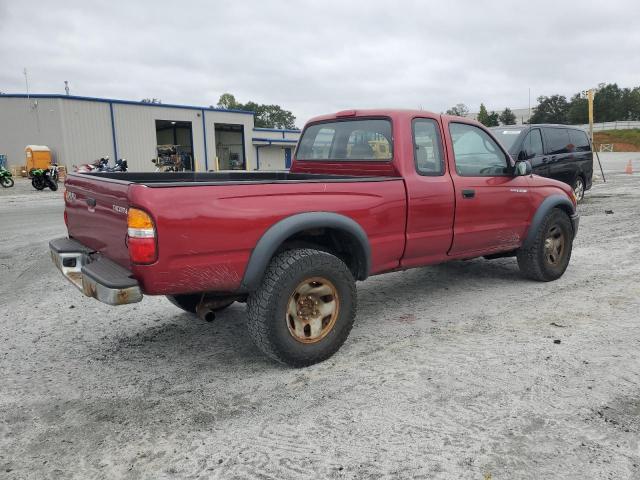 5TEWM72N53Z177082 - 2003 TOYOTA TACOMA XTRACAB RED photo 3