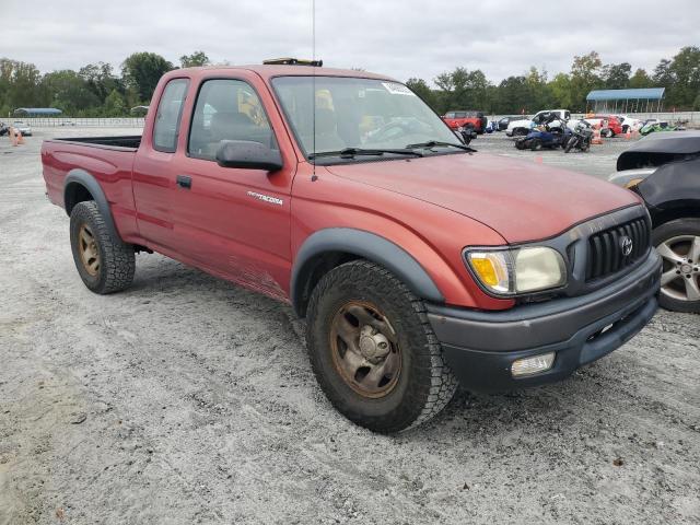 5TEWM72N53Z177082 - 2003 TOYOTA TACOMA XTRACAB RED photo 4