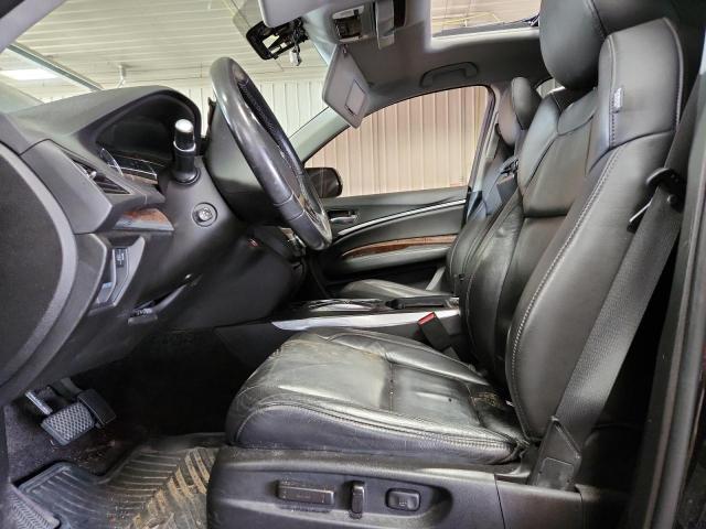 5J8YD4H58HL007188 - 2017 ACURA MDX TECHNOLOGY Черный фото 7