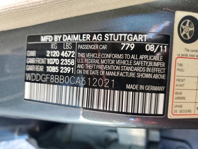 WDDGF8BB0CA612021 - 2012 MERCEDES-BENZ C 300 4MATIC TEAL photo 13