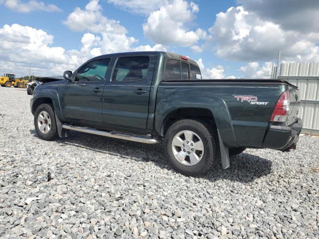 5TEJU4GN7AZ708023 - 2010 TOYOTA TACOMA DOUBLE CAB PRERUNNER GREEN photo 2