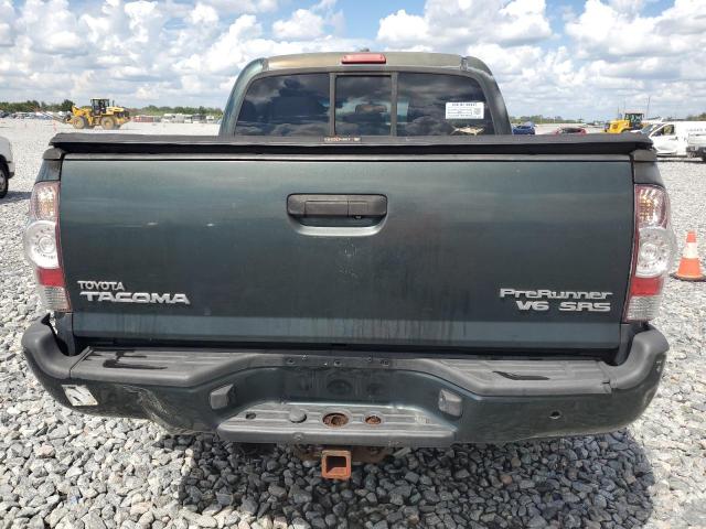 5TEJU4GN7AZ708023 - 2010 TOYOTA TACOMA DOUBLE CAB PRERUNNER GREEN photo 6