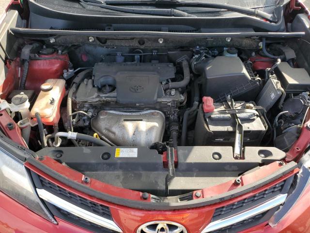 JTMBFREV4ED079902 - 2014 TOYOTA RAV4 LE წითელი ფოტო 12