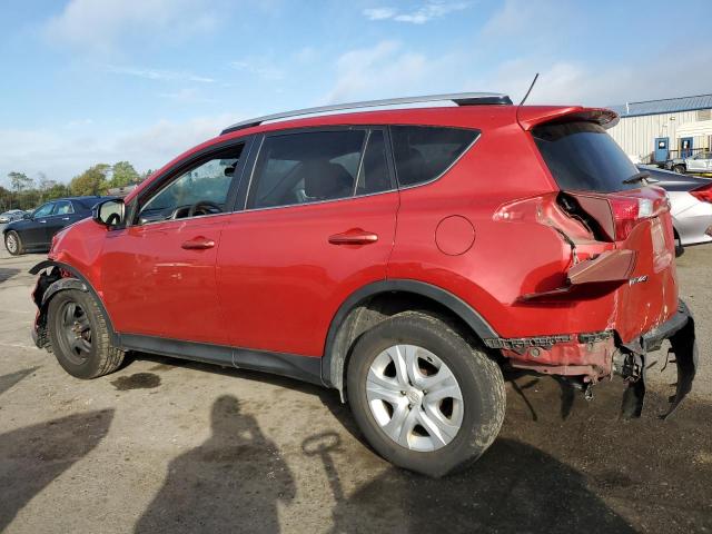 JTMBFREV4ED079902 - 2014 TOYOTA RAV4 LE წითელი ფოტო 2