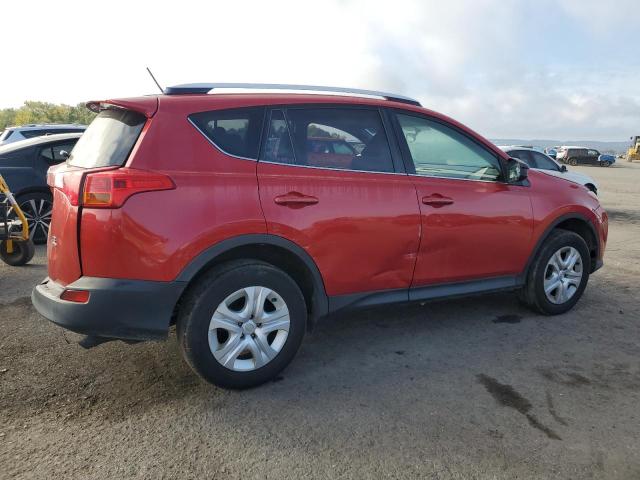 JTMBFREV4ED079902 - 2014 TOYOTA RAV4 LE წითელი ფოტო 3