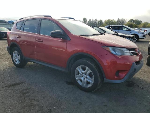 JTMBFREV4ED079902 - 2014 TOYOTA RAV4 LE წითელი ფოტო 4