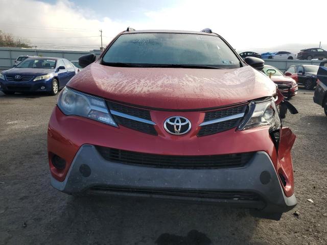 JTMBFREV4ED079902 - 2014 TOYOTA RAV4 LE წითელი ფოტო 5