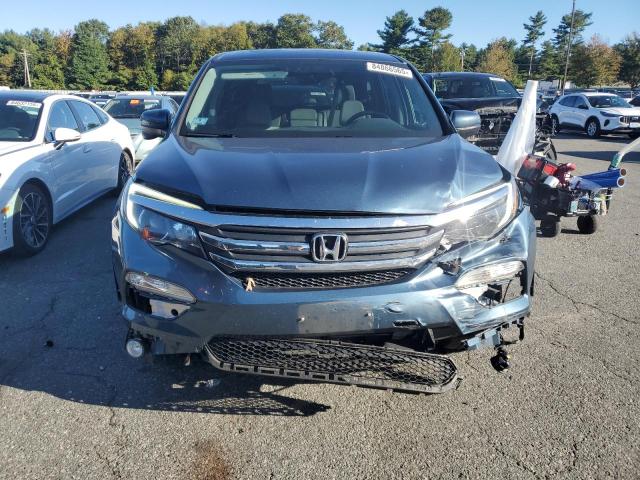 5FNYF6H57GB075973 - 2016 HONDA PILOT EXL BLUE photo 5