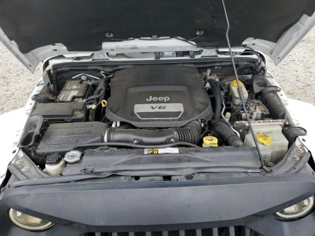 1C4BJWEG8GL243157 - 2016 JEEP WRANGLER U SAHARA 白色 照片 12