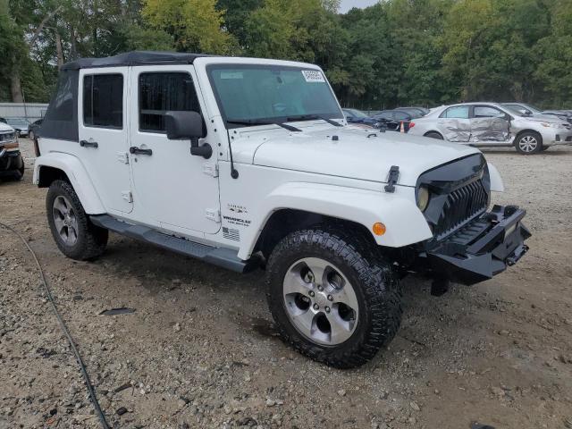 1C4BJWEG8GL243157 - 2016 JEEP WRANGLER U SAHARA 白色 照片 4