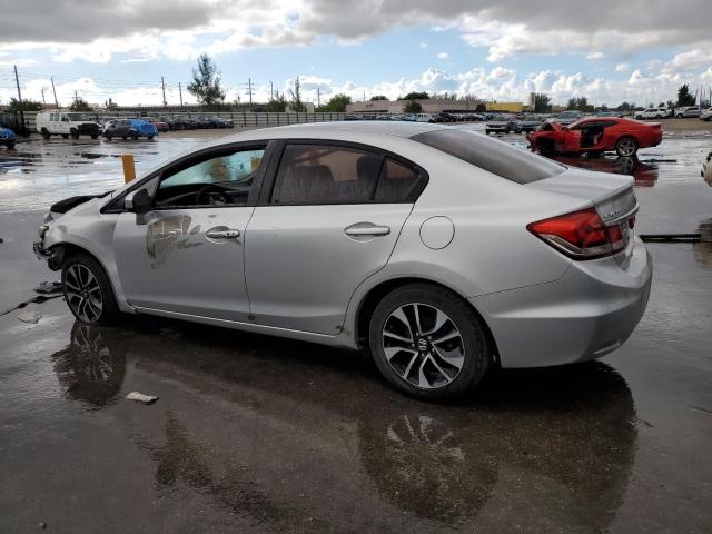 19XFB2F80FE002697 - 2015 HONDA CIVIC EX SILVER photo 2