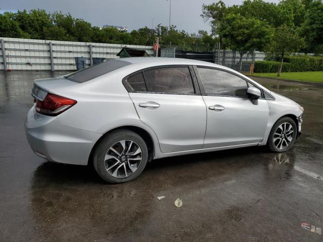 19XFB2F80FE002697 - 2015 HONDA CIVIC EX SILVER photo 3