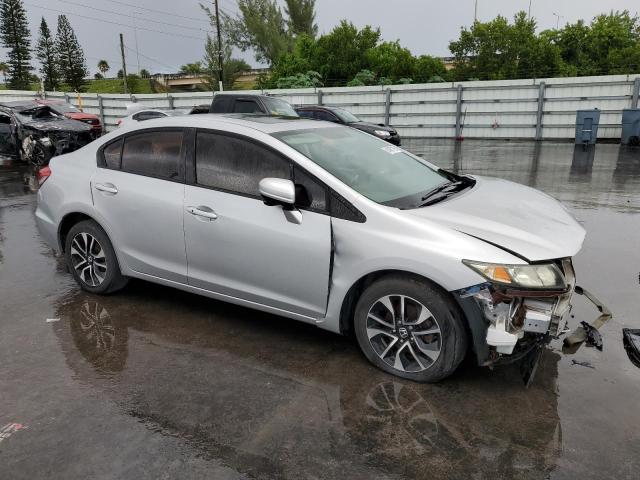 19XFB2F80FE002697 - 2015 HONDA CIVIC EX SILVER photo 4