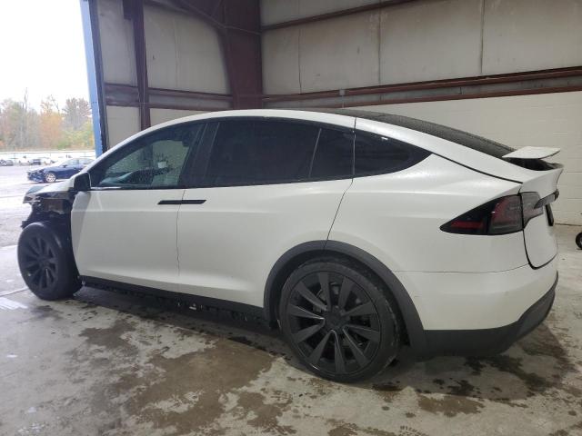 7SAXCBE6XNF341061 - 2022 TESLA MODEL X Білий фото 2